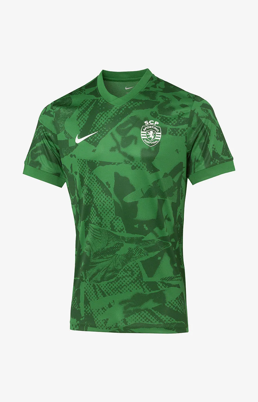 Sporting T-shirt Aquecimento Verde 25/26