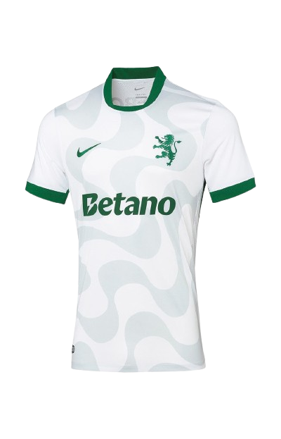 Camisola Alternativa Branca Sporting 25/26