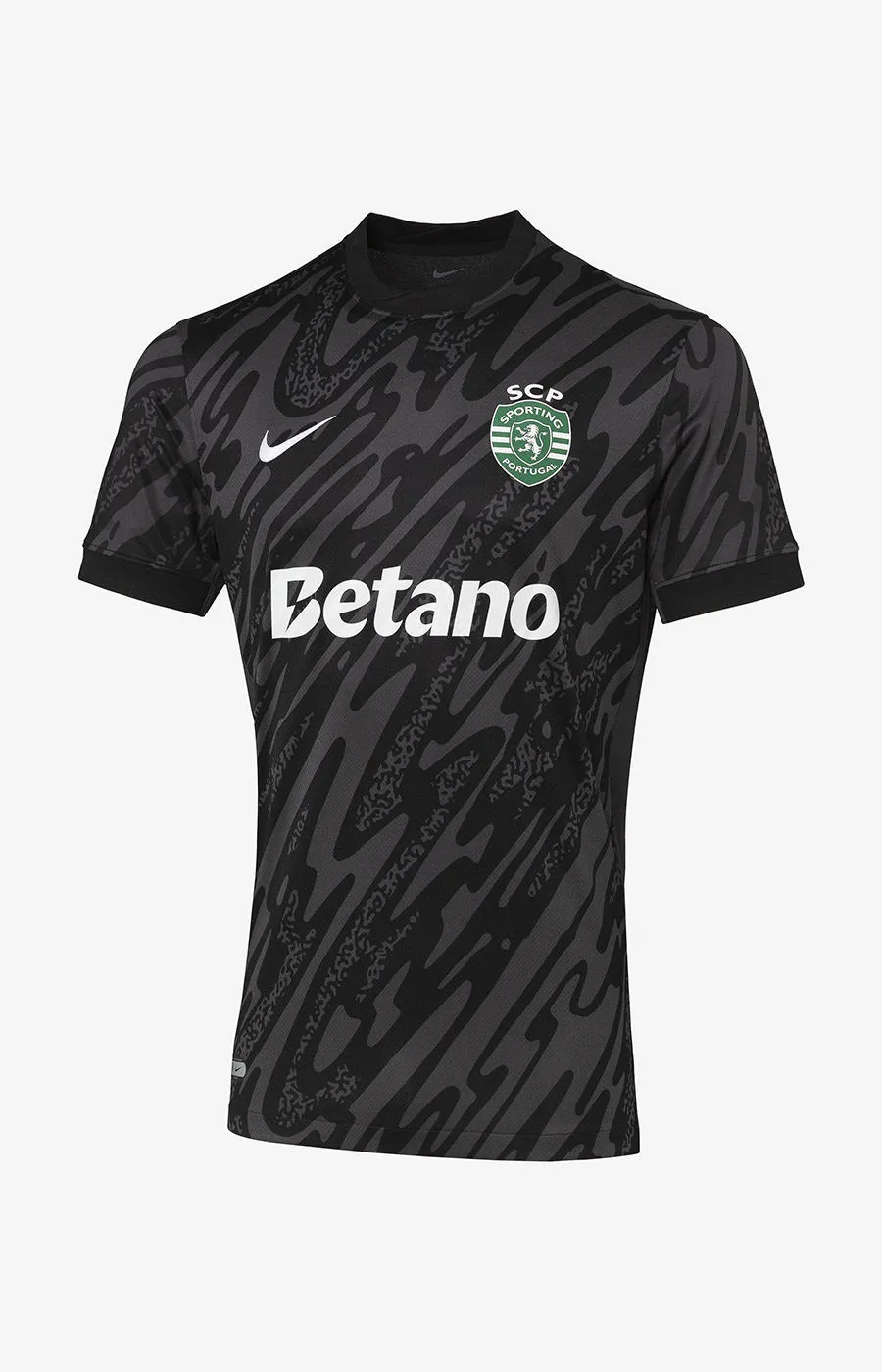 Sporting Camisola Guarda-Redes Preta 25/26