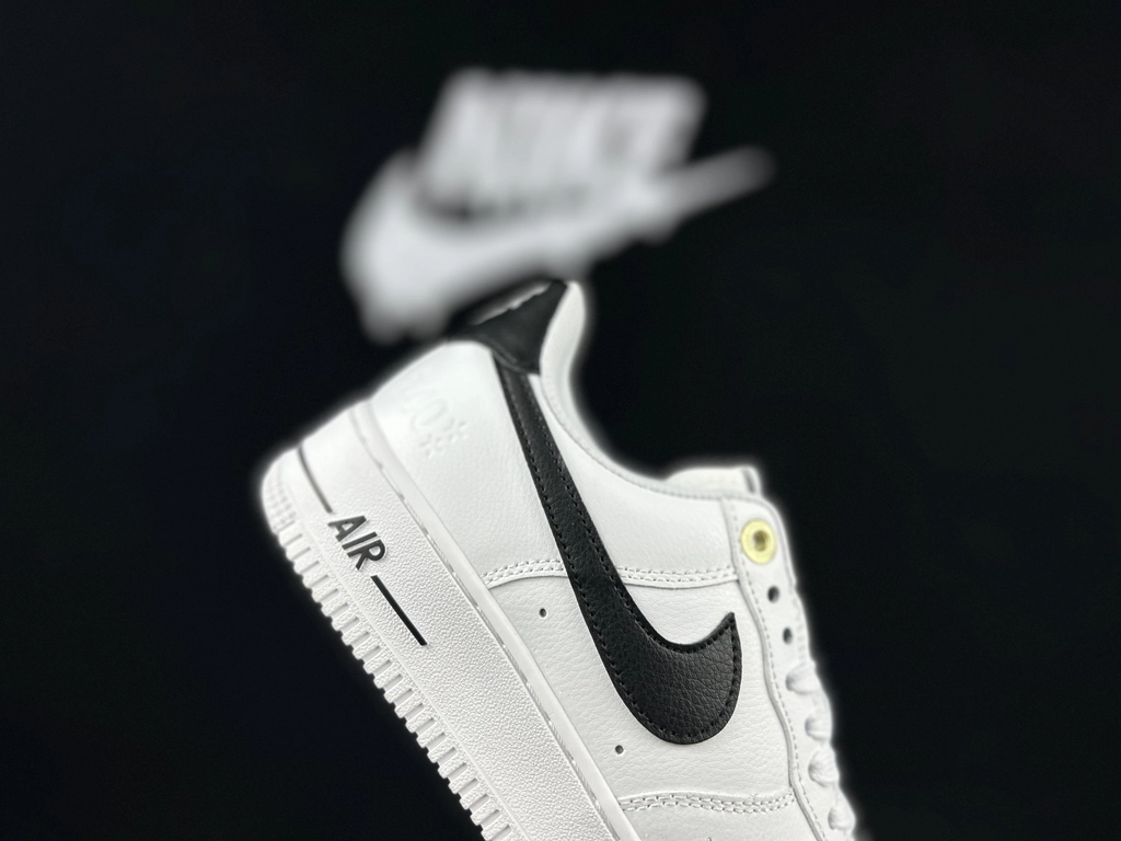Nike Air Force 1 40.º Aniversário Branco e Preto - Vista 2