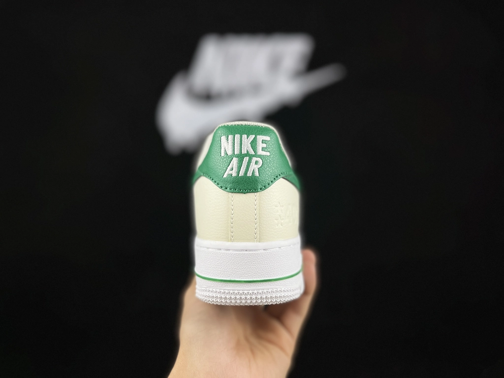 Nike Air Force 1 40.º Aniversário Verde Sésamo - Vista 4