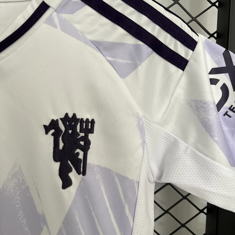 Kit Criança Manchester United terceiro equipamento 2025/26 - Vista 3