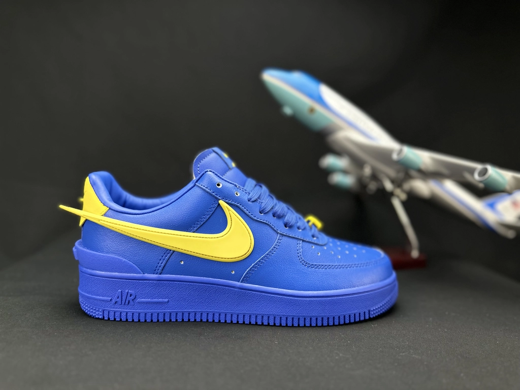 Nike Air Force 1 Grande Swoosh Azul