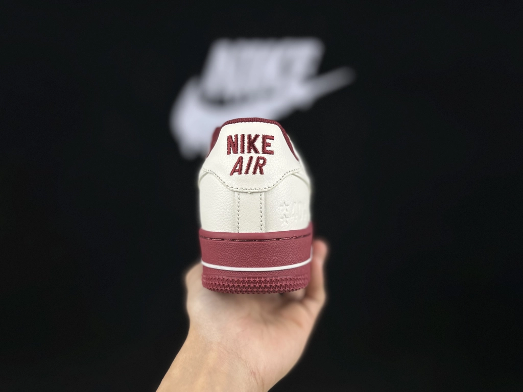 Nike Air Force 1 40.º Aniversário Bordeaux - Vista 8