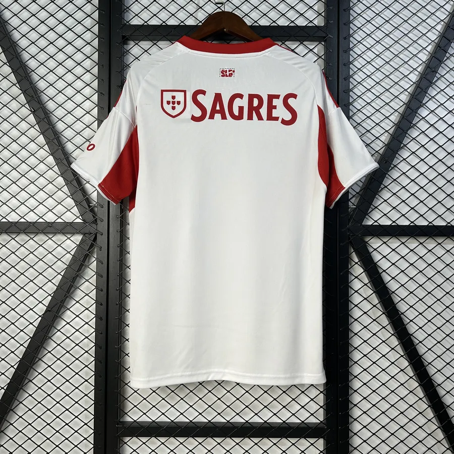 Camisola Alternativa Branca SL Benfica 2025/26 - Vista 2