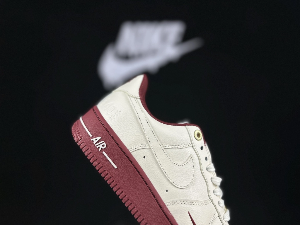 Nike Air Force 1 40.º Aniversário Bordeaux - Vista 6