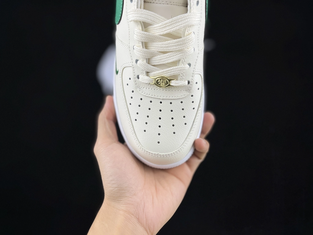 Nike Air Force 1 40.º Aniversário Verde Sésamo - Vista 3