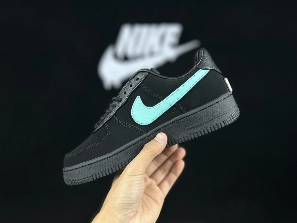 Nike Air Force 1 Tiffany Preto - Vista 8