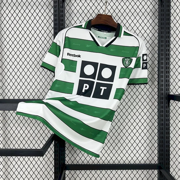 Camisola Retro Sporting CP 2000/01 Principal