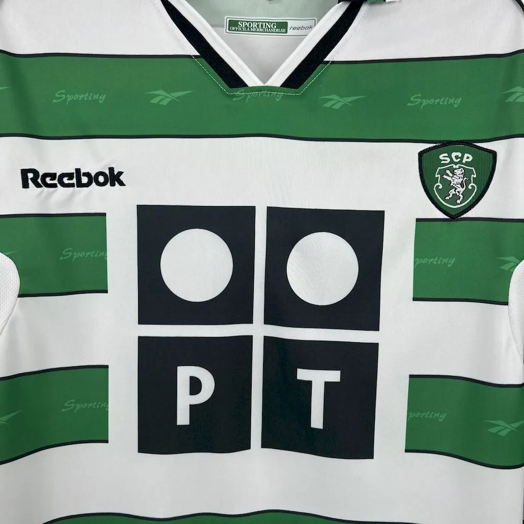 Camisola Retro Sporting CP 2000/01 Principal - Vista 3