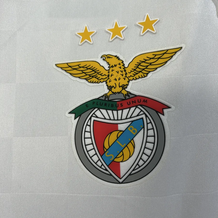 Camisola Alternativa Branca SL Benfica 2025/26 - Vista 4