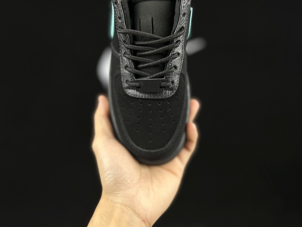 Nike Air Force 1 Tiffany Preto - Vista 3