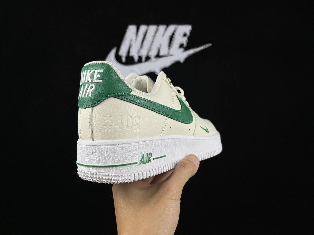 Nike Air Force 1 40.º Aniversário Verde Sésamo - Vista 9