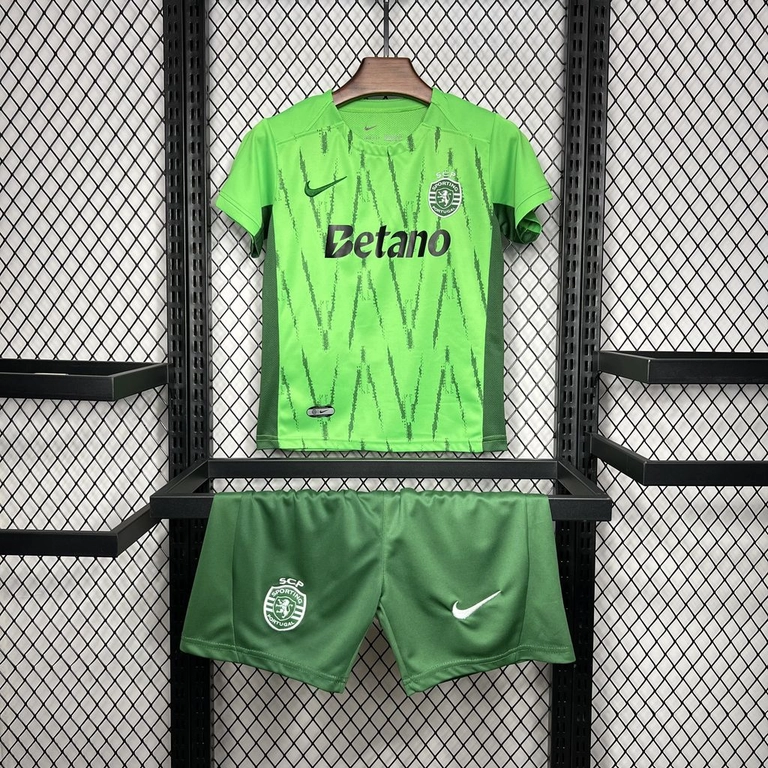 Kit Criança Sporting 2024/25 - Terceira