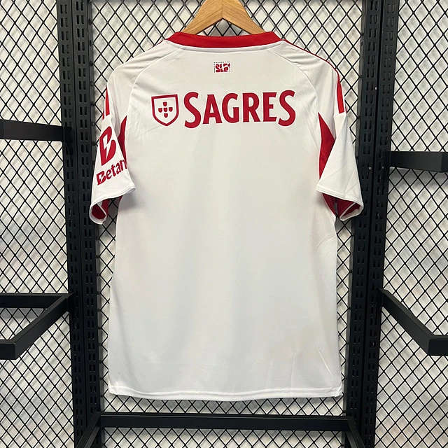Camisola Alternativa Branca SL Benfica 2025/26 - Vista 3